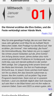 Neukirchener Kalender 2025 screenshot 2