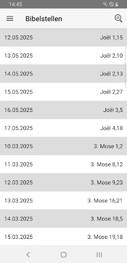Neukirchener Kalender 2025 screenshot