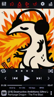 Neutron Music Player screenshot 1