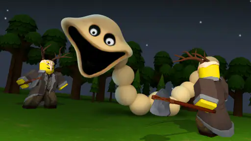 Night in Survive Dark Forest screenshot 3