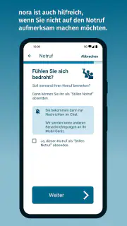 nora - Notruf-App screenshot 6