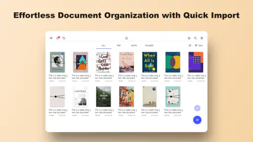 Notein: Schriften,Notizen,PDFs screenshot 2