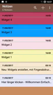 Notizen App Deutsch screenshot 1