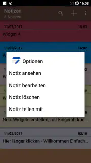 Notizen App Deutsch screenshot 3