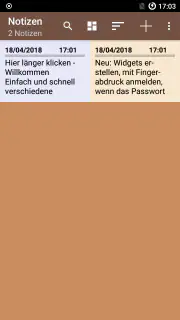 Notizen App Deutsch screenshot 5