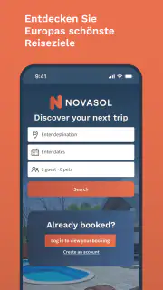 NOVASOL: Ferienhaus mieten screenshot 2
