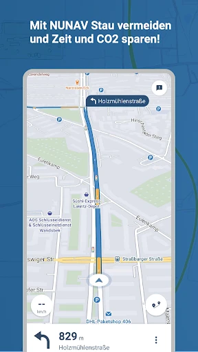 NUNAV Navigation screenshot