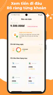 Nutty - Quản lý chi tiêu screenshot 3