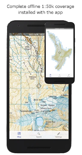 NZ Topo50 Offline - South screenshot