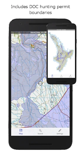 NZ Topo50 Offline - South screenshot