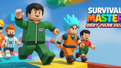 Obby Master: Survival Parkour screenshot 1