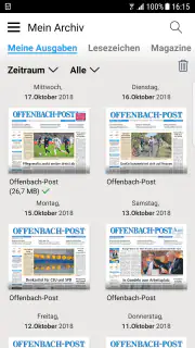 Offenbach-Post E-Paper screenshot 2