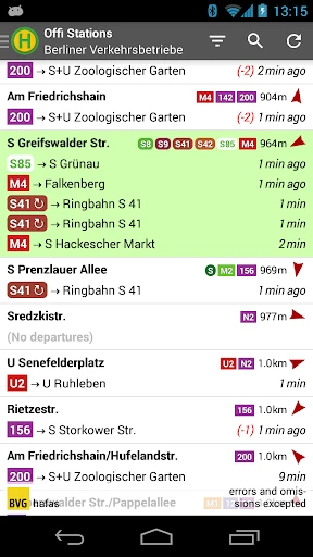 Öffi - Fahrplanauskunft screenshot