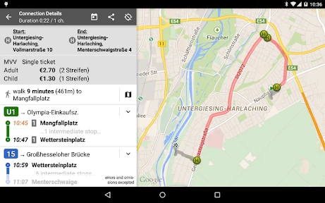 Öffi - Fahrplanauskunft screenshot