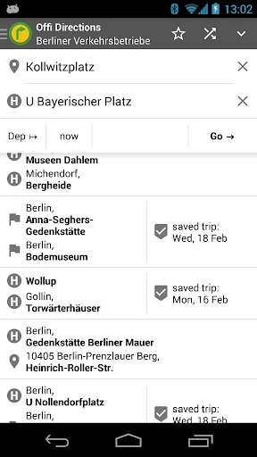 Öffi - Fahrplanauskunft screenshot