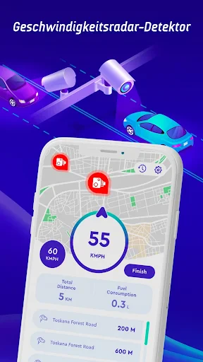 Offline-Karten, GPS-Tachometer screenshot