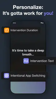 one sec–Bildschirmzeit & Fokus screenshot 6