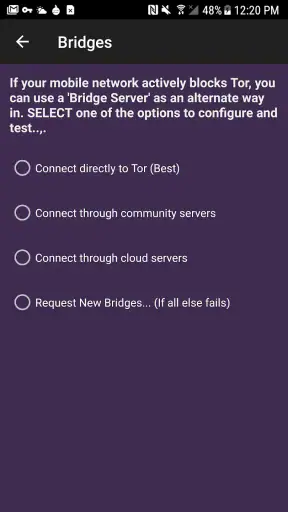 Orbot: Tor für Android screenshot