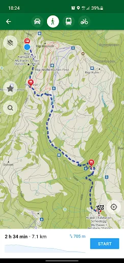 Organic Maps Offline Karten screenshot