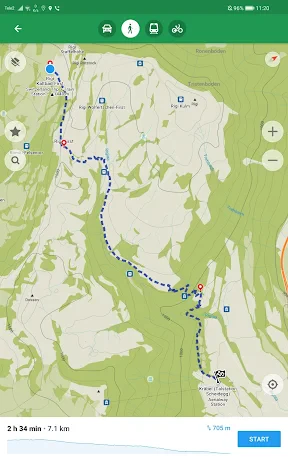 Organic Maps Offline Karten screenshot