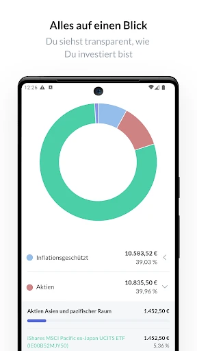 Oskar - Dein ETF Sparplan screenshot