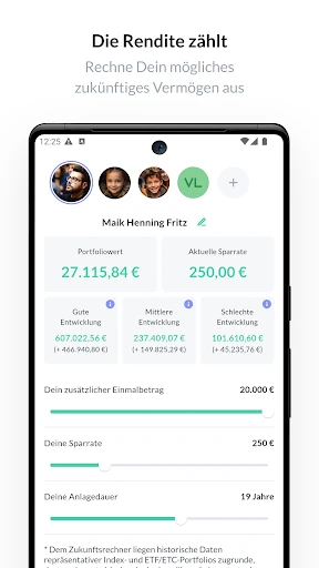 Oskar - Dein ETF Sparplan screenshot