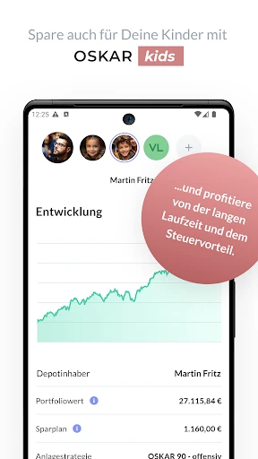 Oskar - Dein ETF Sparplan screenshot