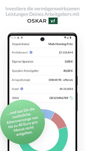 Oskar - Dein ETF Sparplan screenshot