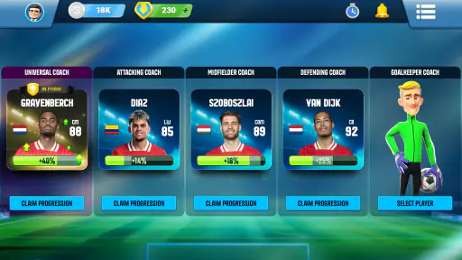 OSM 25 - Fußballmanager Spiele screenshot