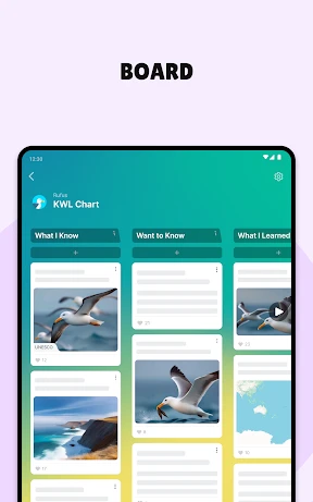 Padlet screenshot