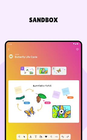 Padlet screenshot