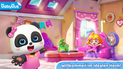 Panda Spiel: Stadt Heim screenshot