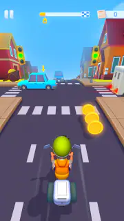 Paper Boy Race — 3D-Run-Spiele screenshot 2