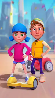 Paper Boy Race — 3D-Run-Spiele screenshot 4