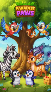 Paradise Paws: Merge Animals screenshot 7