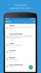 Parcels: Sendungsverfolgung screenshot 1