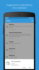Parcels: Sendungsverfolgung screenshot 4