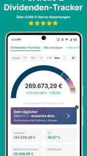 Parqet - Portfolio Tracker screenshot 1
