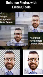 Passport Größe Photo Maker screenshot 2