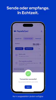 PaysafeCard– Prepaid-Zahlungen screenshot 6