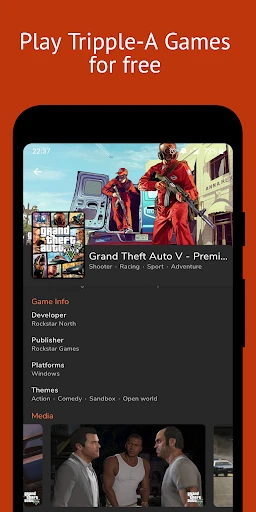 PC Games Radar for Epic Games, screenshot