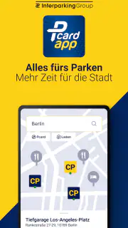 Pcard App | Parken & Laden screenshot 1