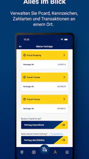 Pcard App | Parken & Laden screenshot 6