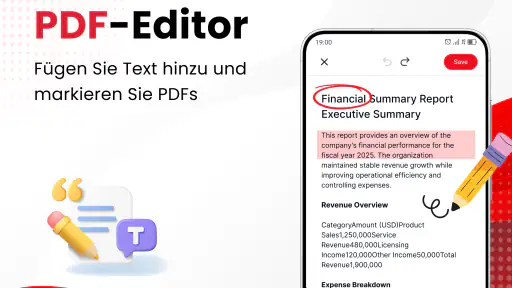 PDF Leser & Betrachter, Scan screenshot 2
