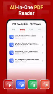 PDF Reader Lite - PDF Viewer screenshot 1