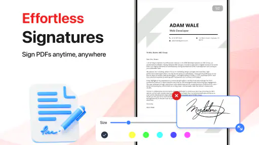 PDF Reader & PDF File Editor screenshot 5