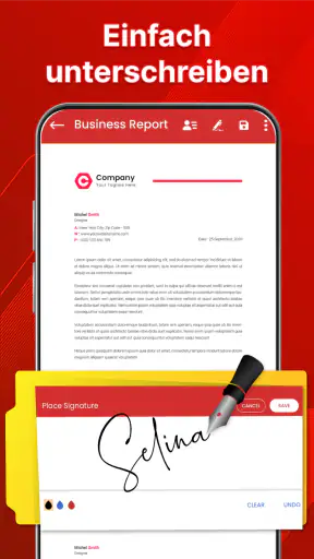 PDF Reader - PDF Signieren screenshot