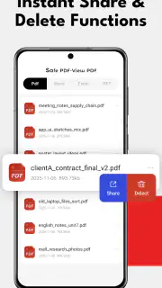 PDF Reader&Editor screenshot 3