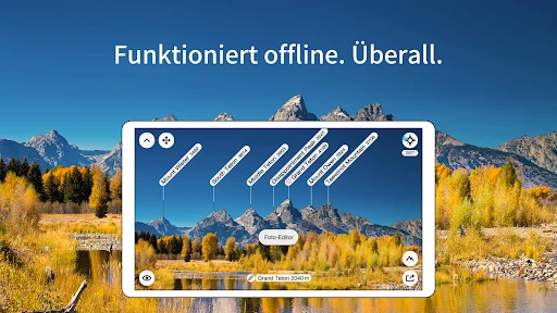 PeakFinder screenshot