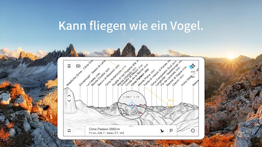PeakFinder screenshot
